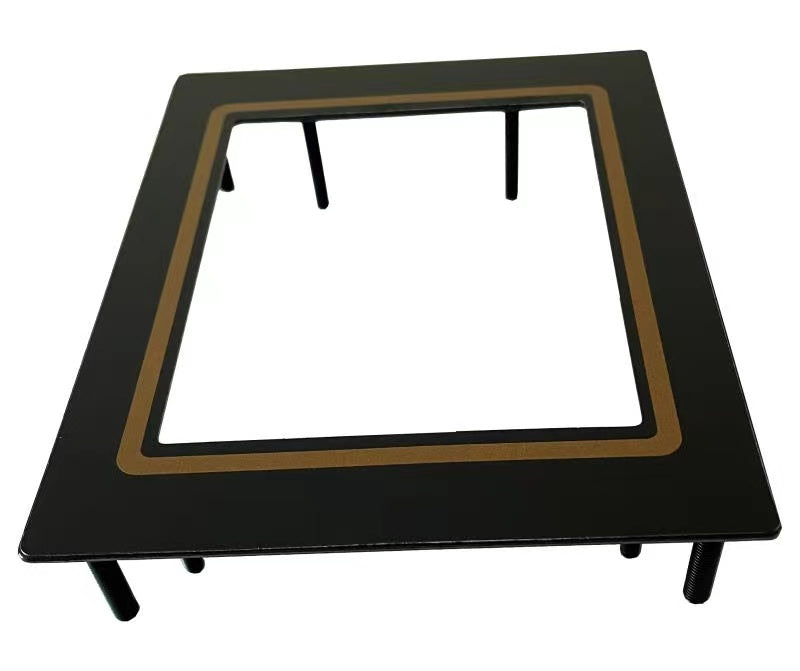 Black square door