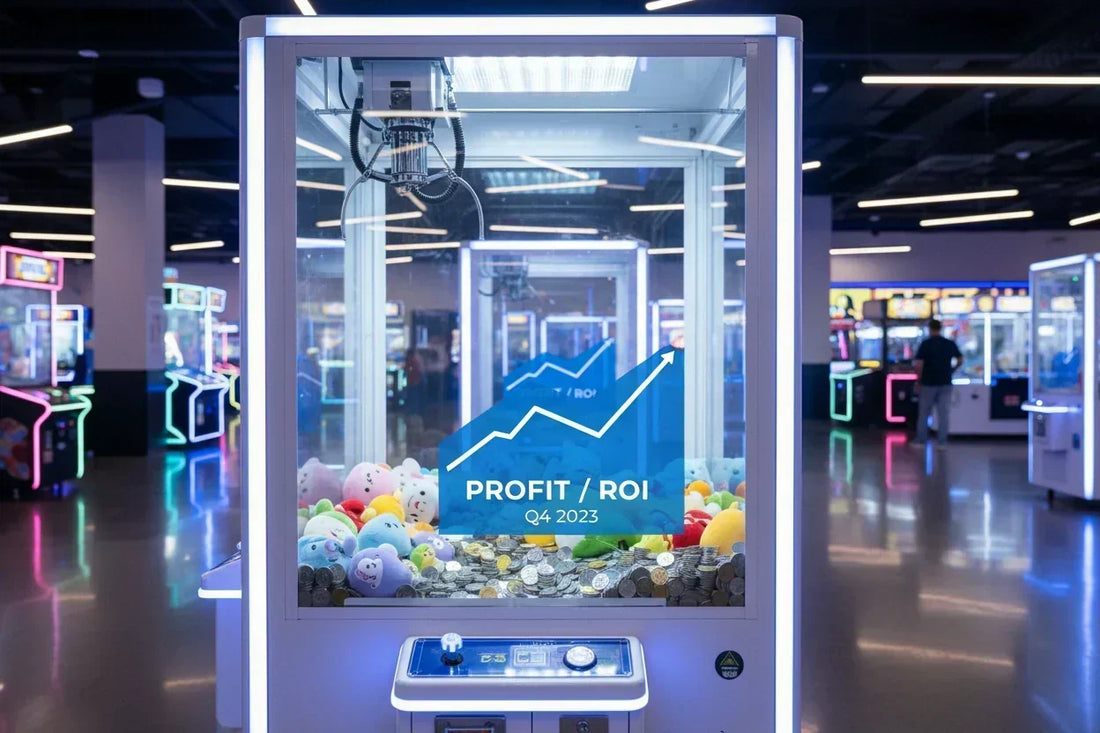 Claw machine profit and ROI guide 2026 – how much does a claw crane machine make