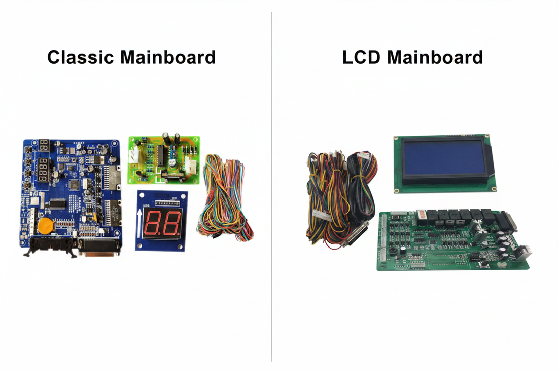 Classic vs LCD Mainboard Claw Machine Kits: What Is Included?