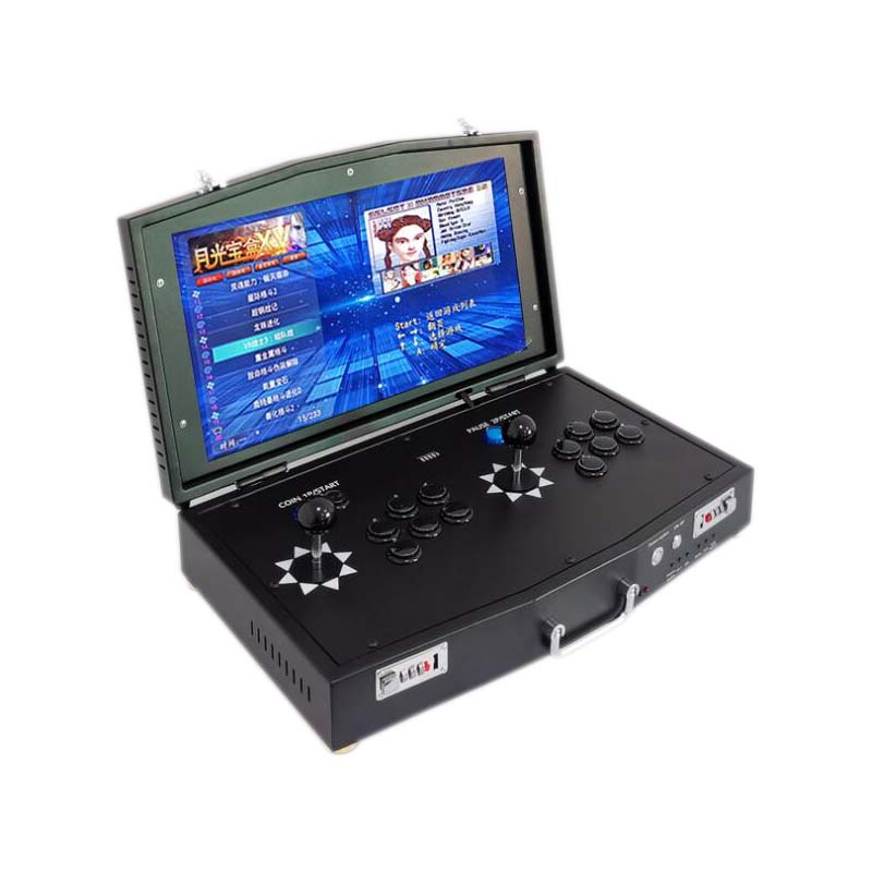 Arcade Console 2 Players Pandora Forrest Box Retro Video Games With 18.5 Inch LCD Built In 5000 In 1  HDMI VGA Output