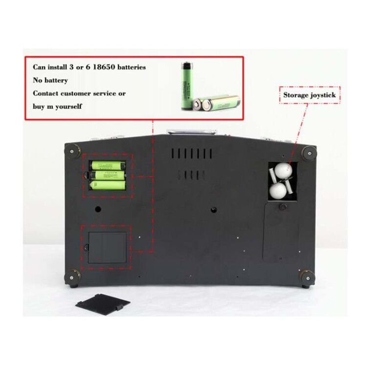 Arcade Console 2 Players Pandora Forrest Box Retro Video Games With 18.5 Inch LCD Built In 5000 In 1  HDMI VGA Output
