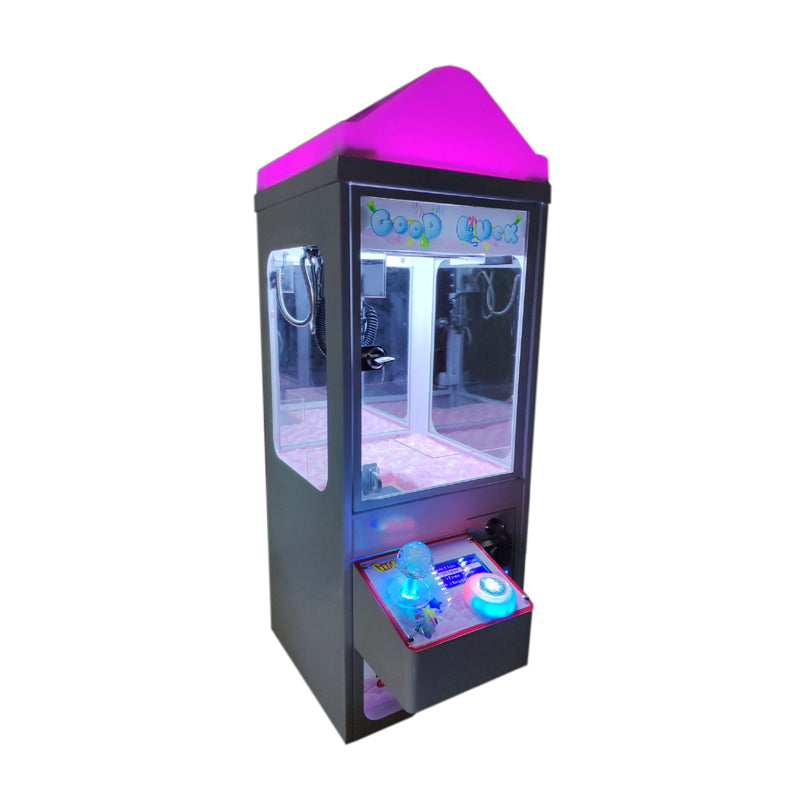 Mini Metal Bartop Claw Machine Interior Prize View – LED Illuminated | Hiclawcrane