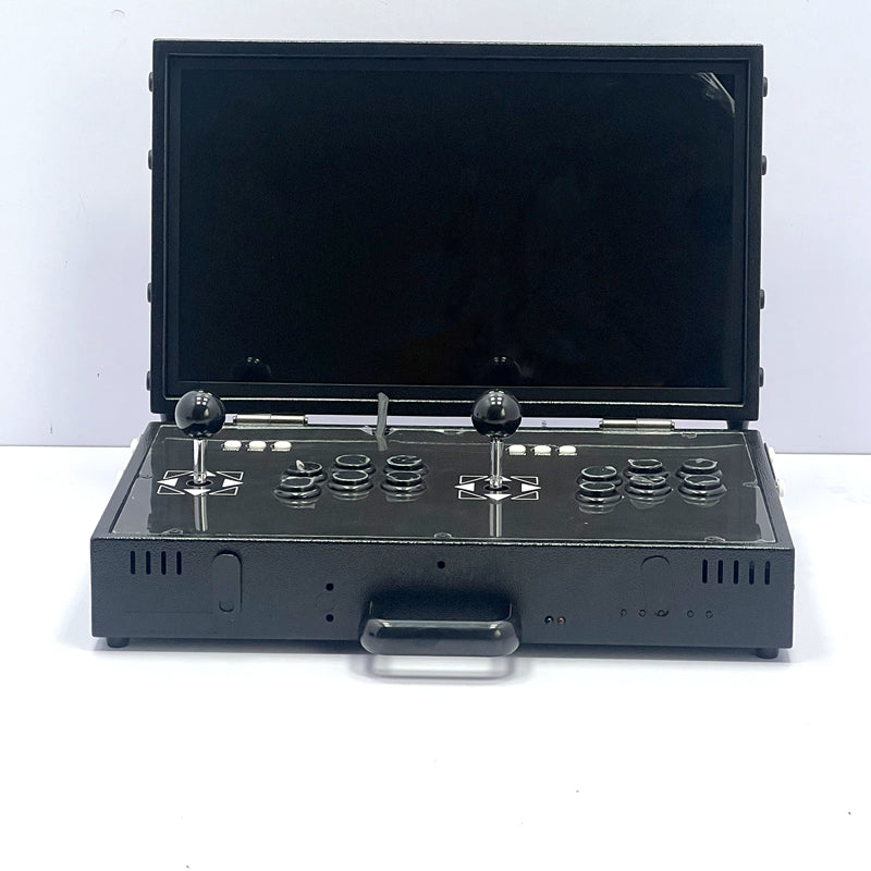 Portable 19-inch Arcade Machine 2-Player Front View – 5000 Retro Games | Hiclawcrane