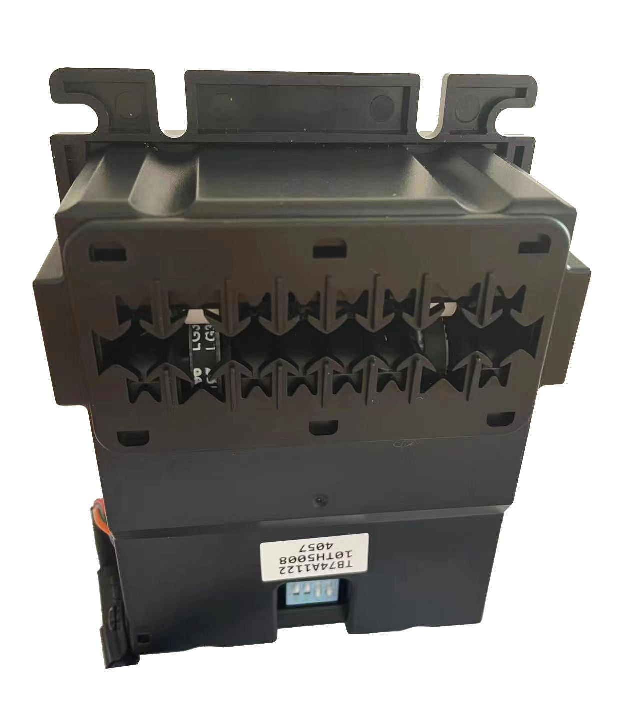 Black electrical component of bill validat acceptor