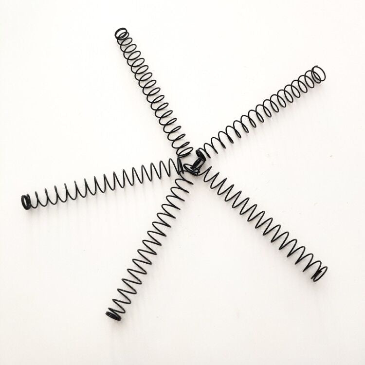 Black ball shooter spring close-up view arcade pinball machine 10-pack spare parts Hiclawcrane
