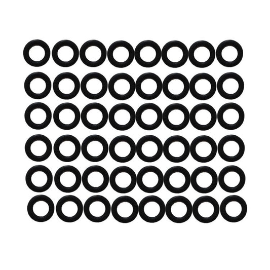 100 Pcs Of Ball Shooter Black Rubber Ring For Arcade Pinball Machine Arcade Game Parts