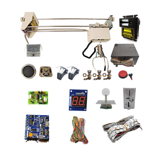 DIY Claw Crane Machine Kit – 71cm Gantry | Bill Acceptor, Motherboard & Joystick