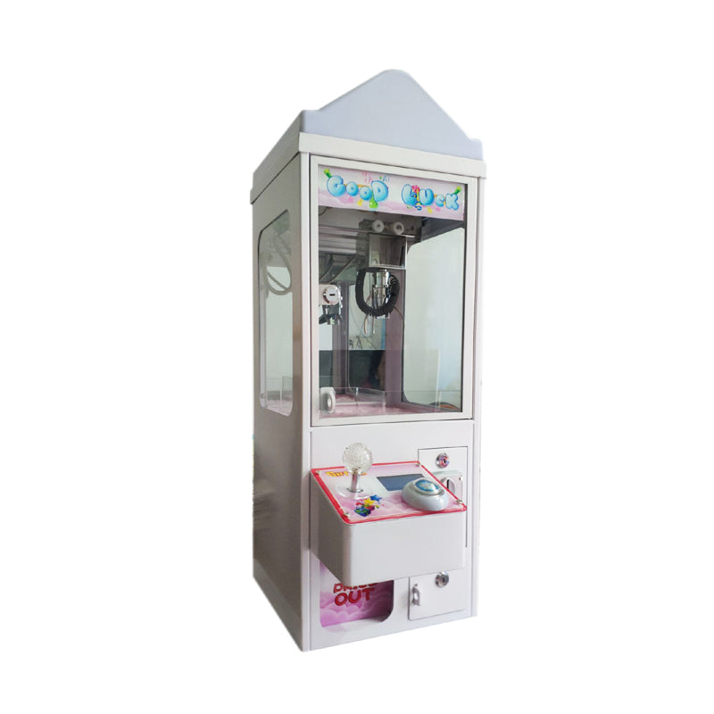 Mini Metal Claw Crane Machine with LED Top – Front View | Hiclawcrane