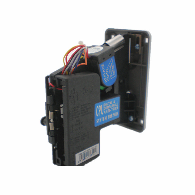 TW131 CPU coin selector rear view with mounting bracket – arcade machine part | Hiclawcrane