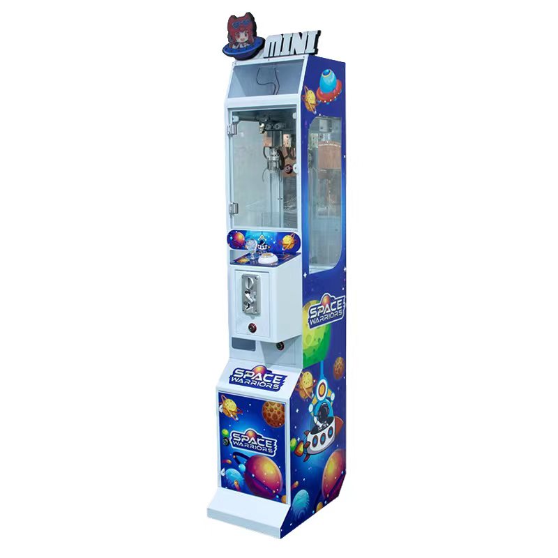 Mini Claw Crane Machine Side View – Space Theme Arcade Machine | Hiclawcrane