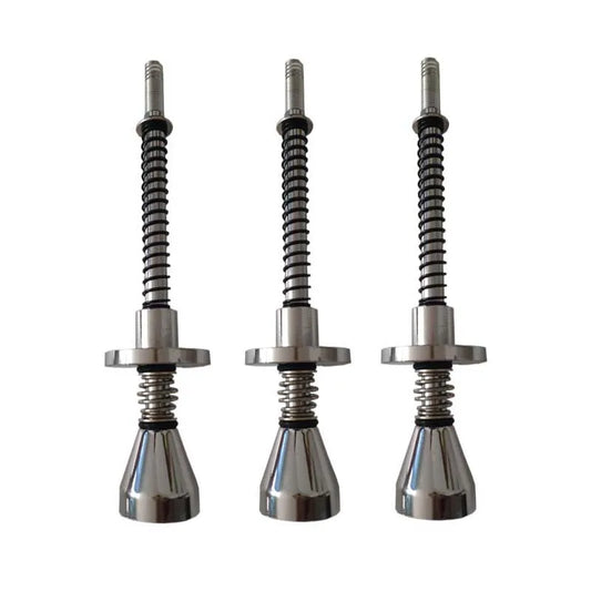 3 Pcs Small Ball Shooter With Chrome Handle For Pinball Parts,Arcade Parts,Game Machine Accessory